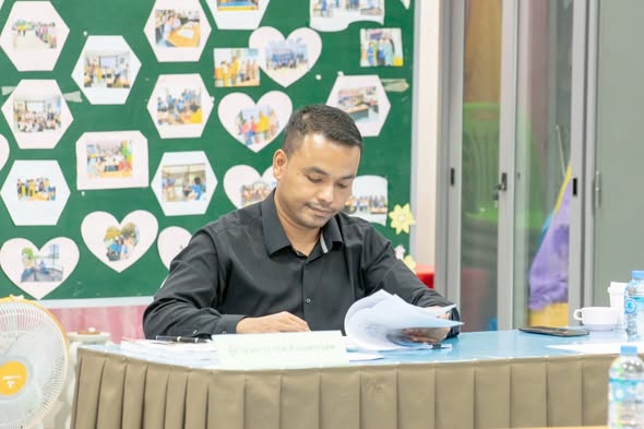 ภาพบรรยากาศการรับสมัครเลือกตั้งนายกองค์การบริหารส่วนตำบลตากแดดและสมาชิกสภาองค์การบริหารส่วนตำบลตากแดด